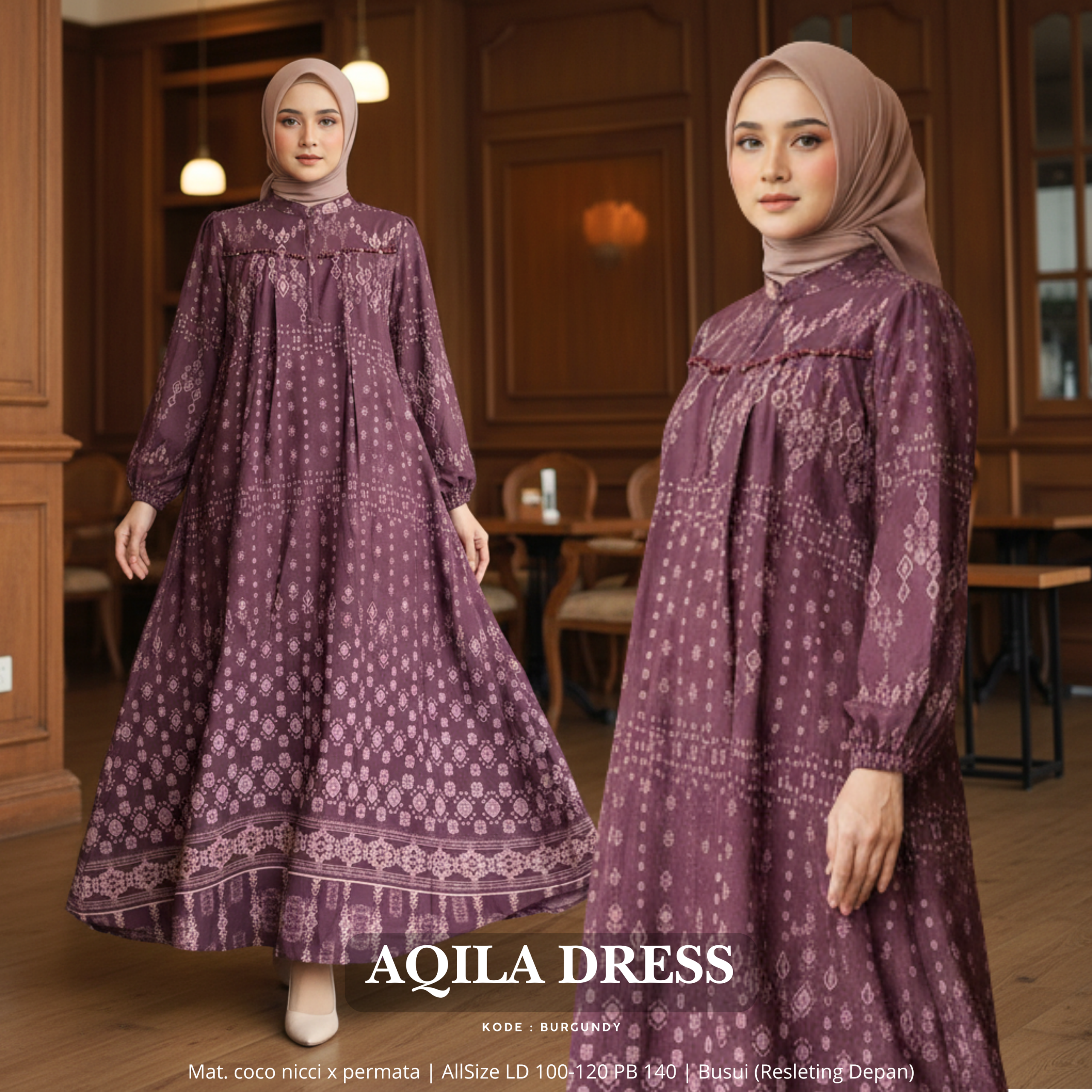 Aqila Dress - Gambar 7