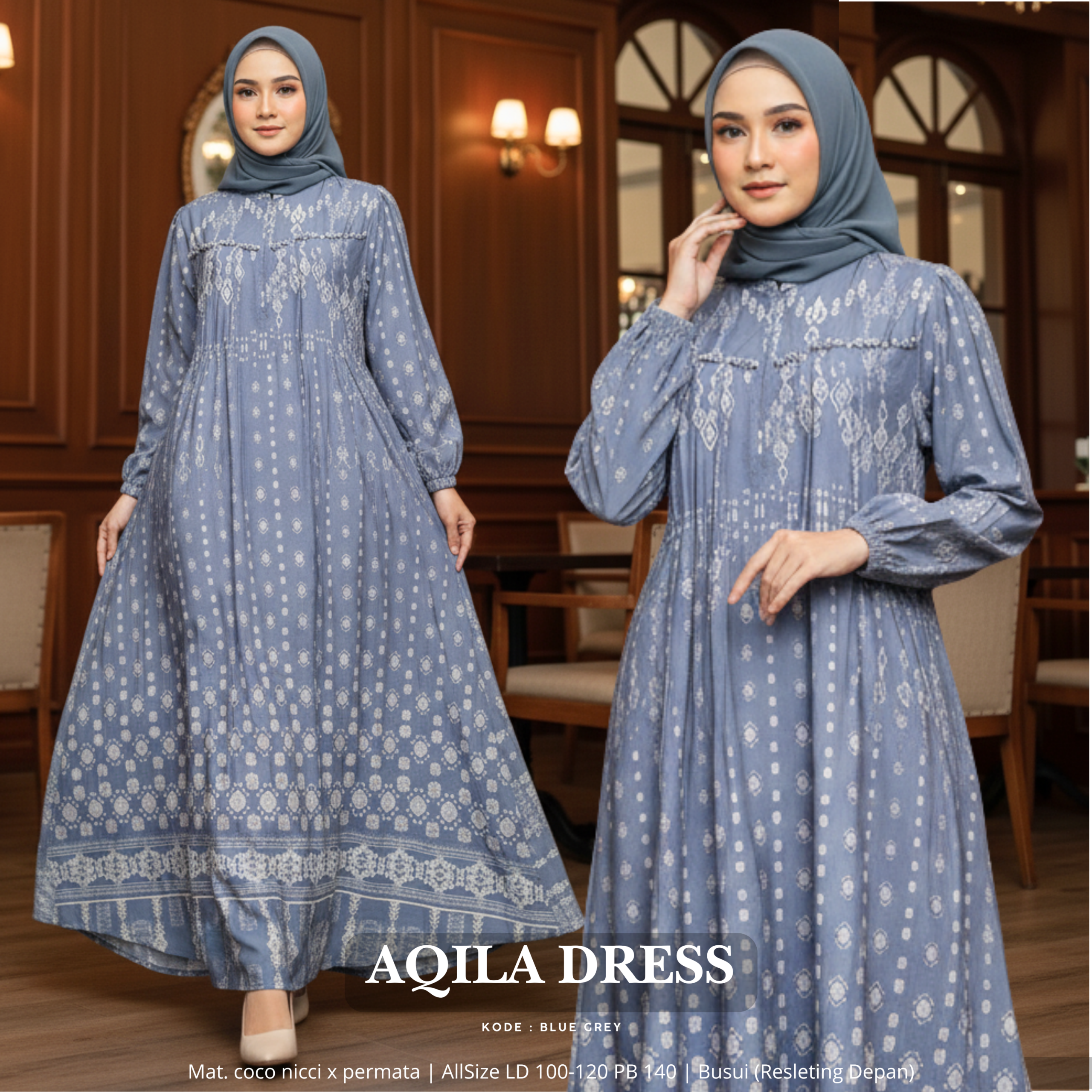 Alternative view of Aqila Dress