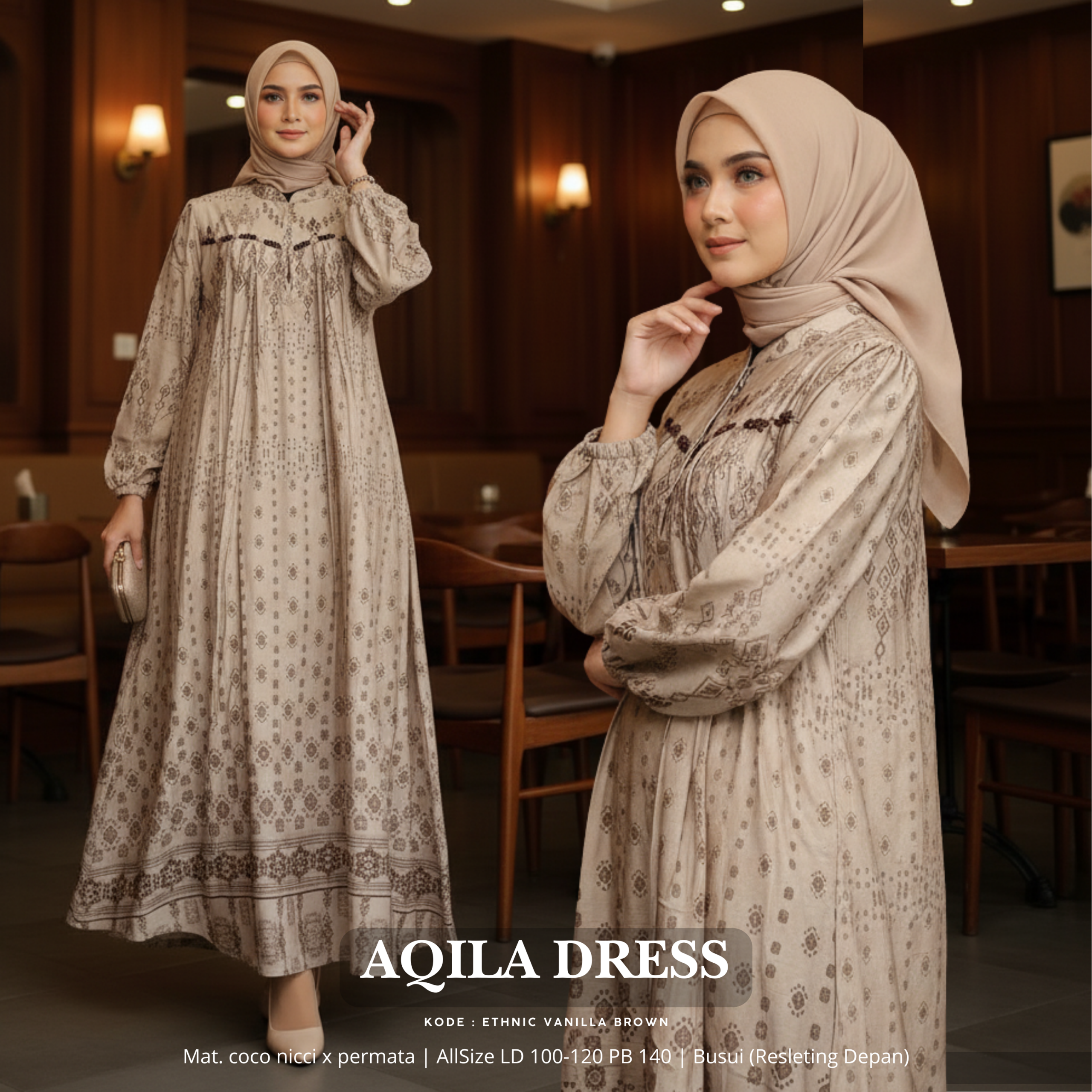 Aqila Dress - Gambar 5
