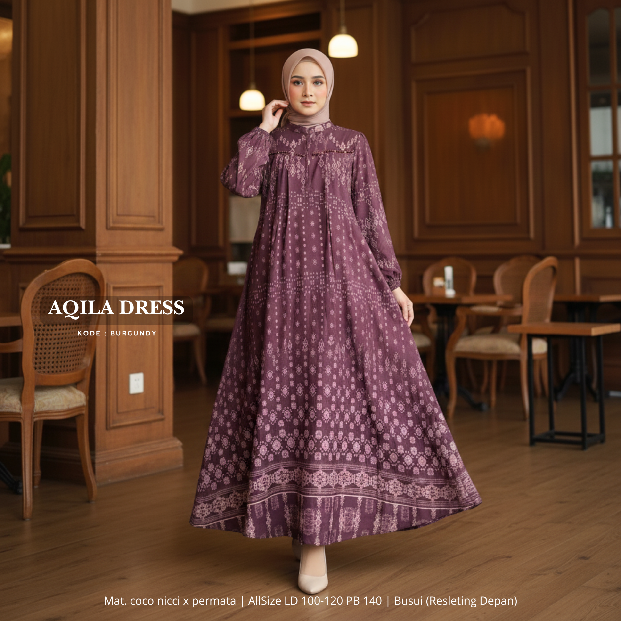 Aqila Dress - Gambar 8