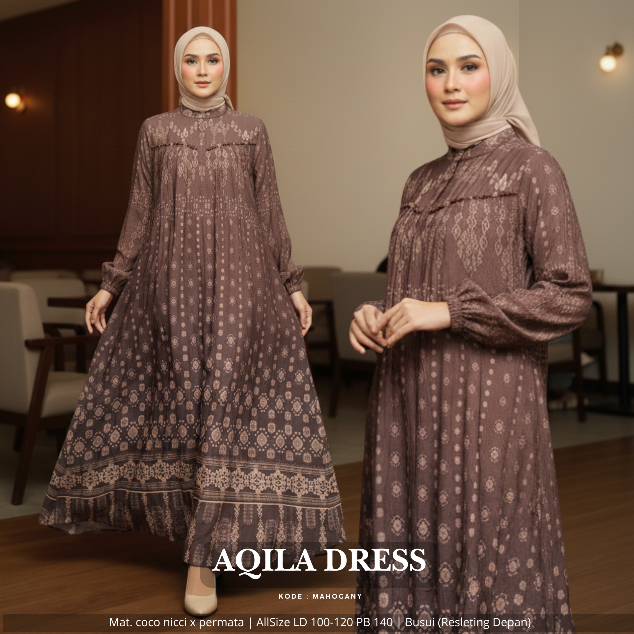 Aqila Dress - Gambar 3